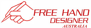 Free Hand Designer Australia Logo